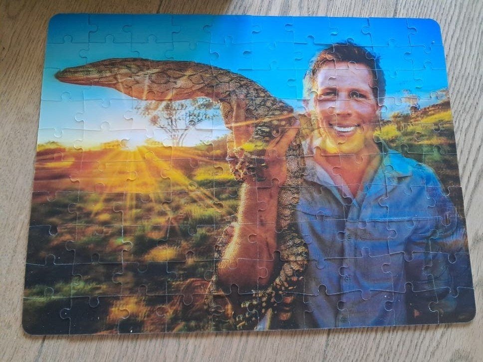 Freek vonk 3d puzzel reuzenvaraan, Kinderen en Baby's, Speelgoed | Kinderpuzzels, Ophalen, Meer dan 50 stukjes, Zo goed als nieuw