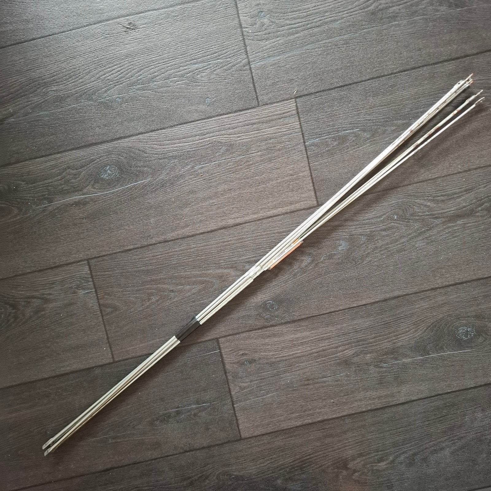 4x IKEA OBSERVATÖR Steunkruis, verzinkt, 100 cm (IVAR), Ophalen, Gebruikt