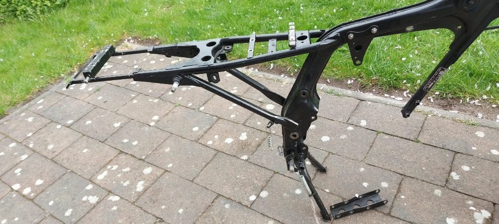 Frame Honda CB125T kenteken wegenbel. vrij-achter ingekort, Ophalen, Gebruikt