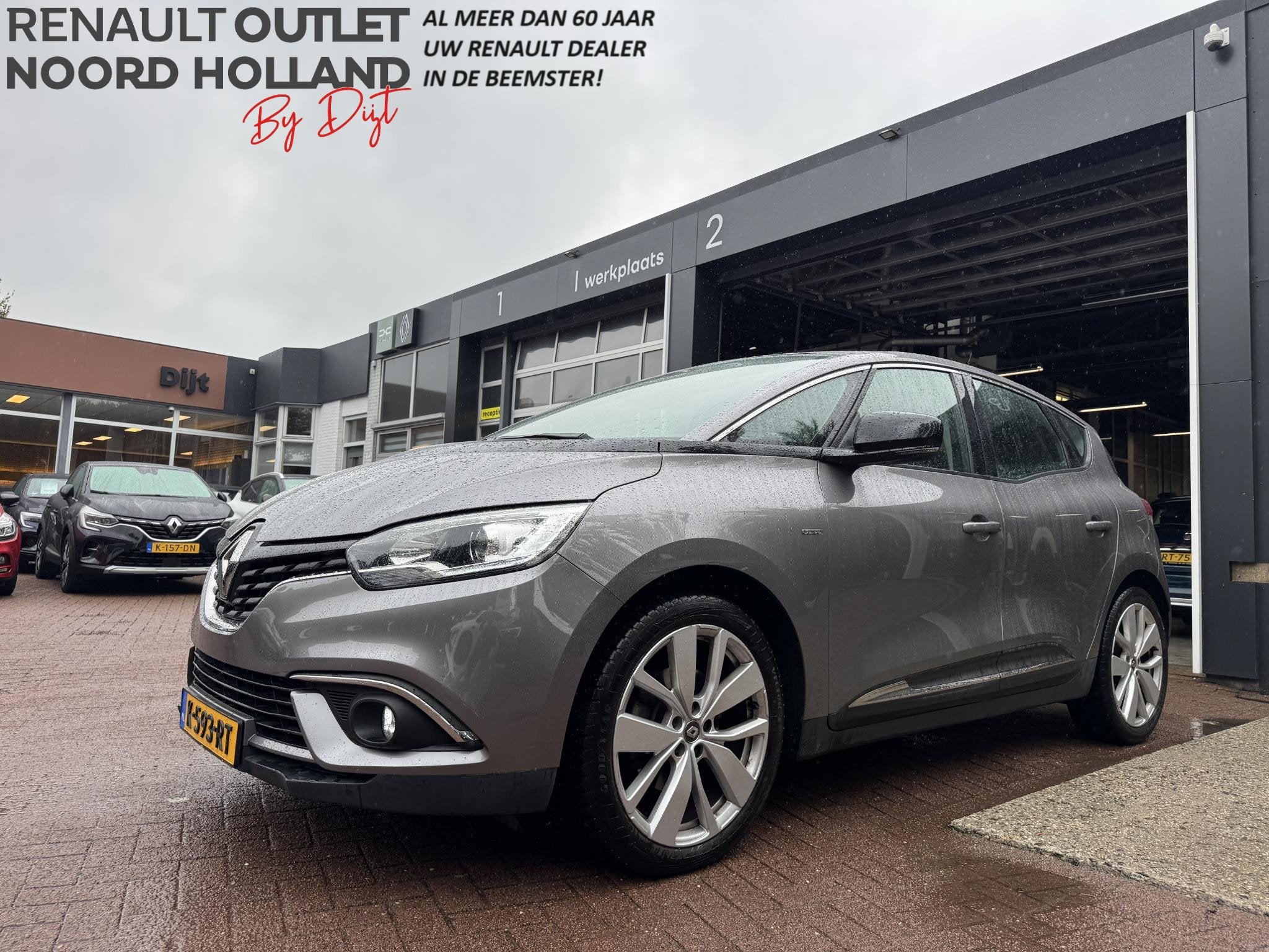 Renault Scénic 1.3 TCe Limited+Trekhaak!, Auto's, Voorwielaandrijving, Stof, Gebruikt, Euro 6