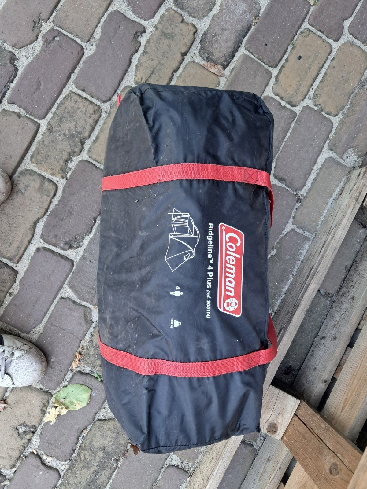 4 Persoons tent Coleman Ridgeline 4 Plus, Caravans en Kamperen, Tenten, Ophalen, Zo goed als nieuw, Tot en met 4