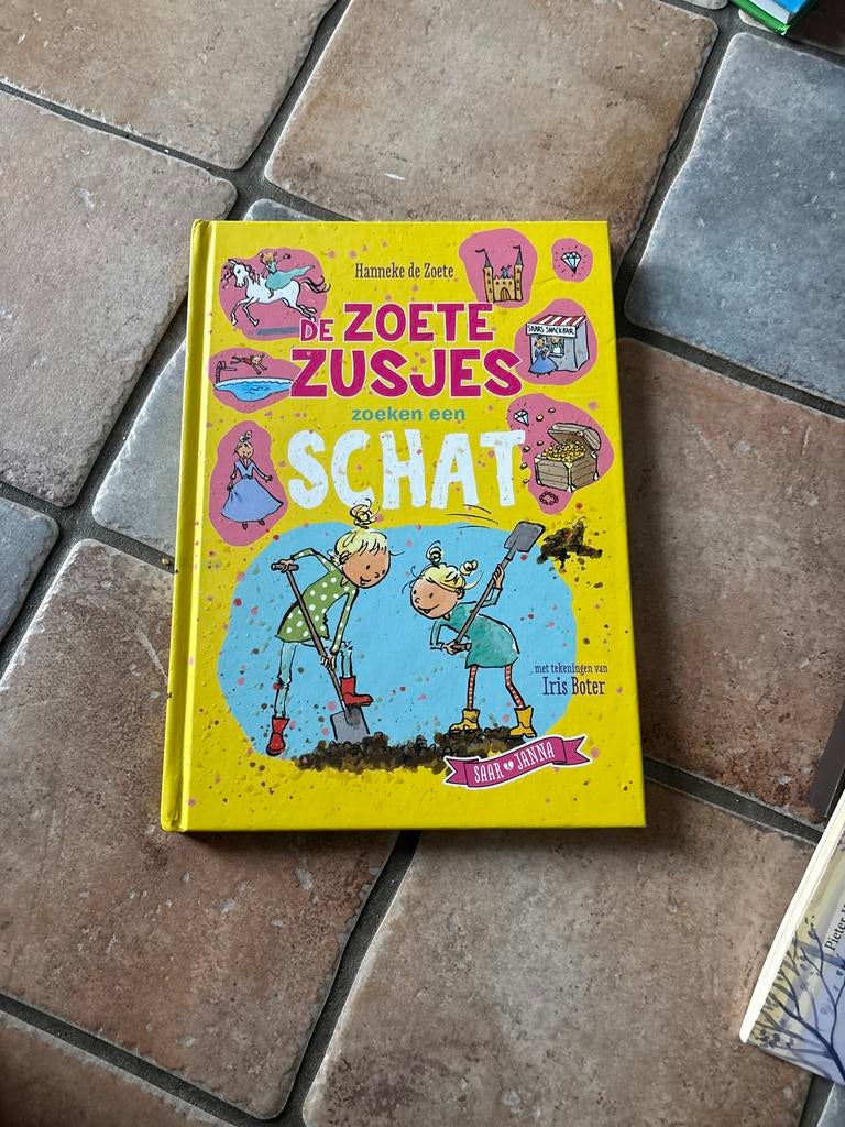 De Zoete Zusjes zoeken een schat - Hanneke de Zoete, Ophalen of Verzenden, Zo goed als nieuw, Fictie algemeen