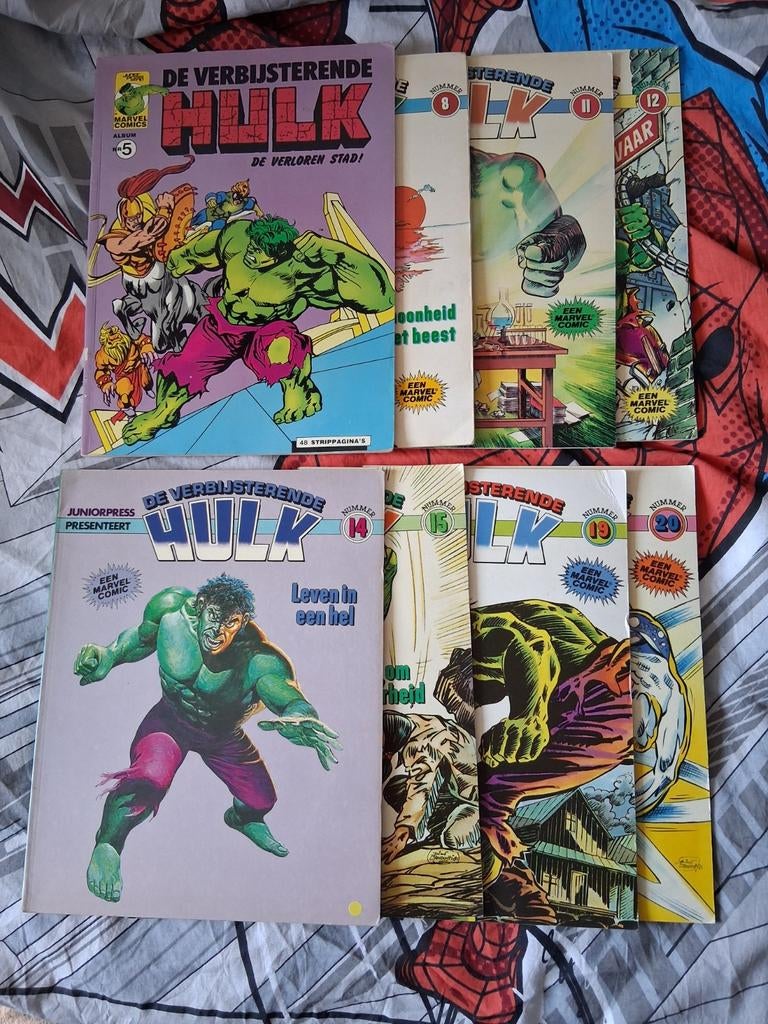 De verbijsterende hulk. Grotere versie. Prijs per stuk, Boeken, Strips | Comics, Meerdere comics, Ophalen of Verzenden, Gelezen