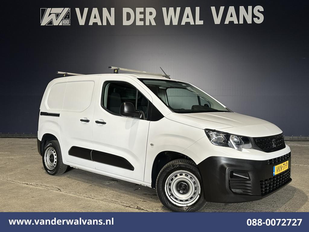 Peugeot Partner 1.5 BlueHDI L1H1 Euro6 Airco | Dakdragers |, Auto's, Bestelauto's, Bedrijf, Te koop, ABS, Airconditioning, Alarm