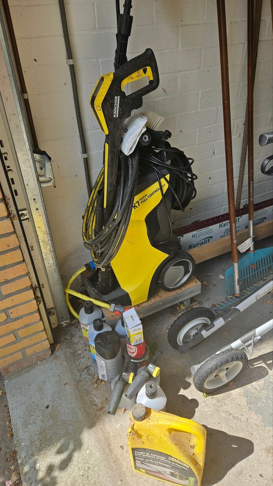 Kärcher K7 Full Control Hogedrukreiniger met T-Racer, Doe-het-zelf en Verbouw, Reinigingsmachines, Ophalen, Gebruikt, Overige typen