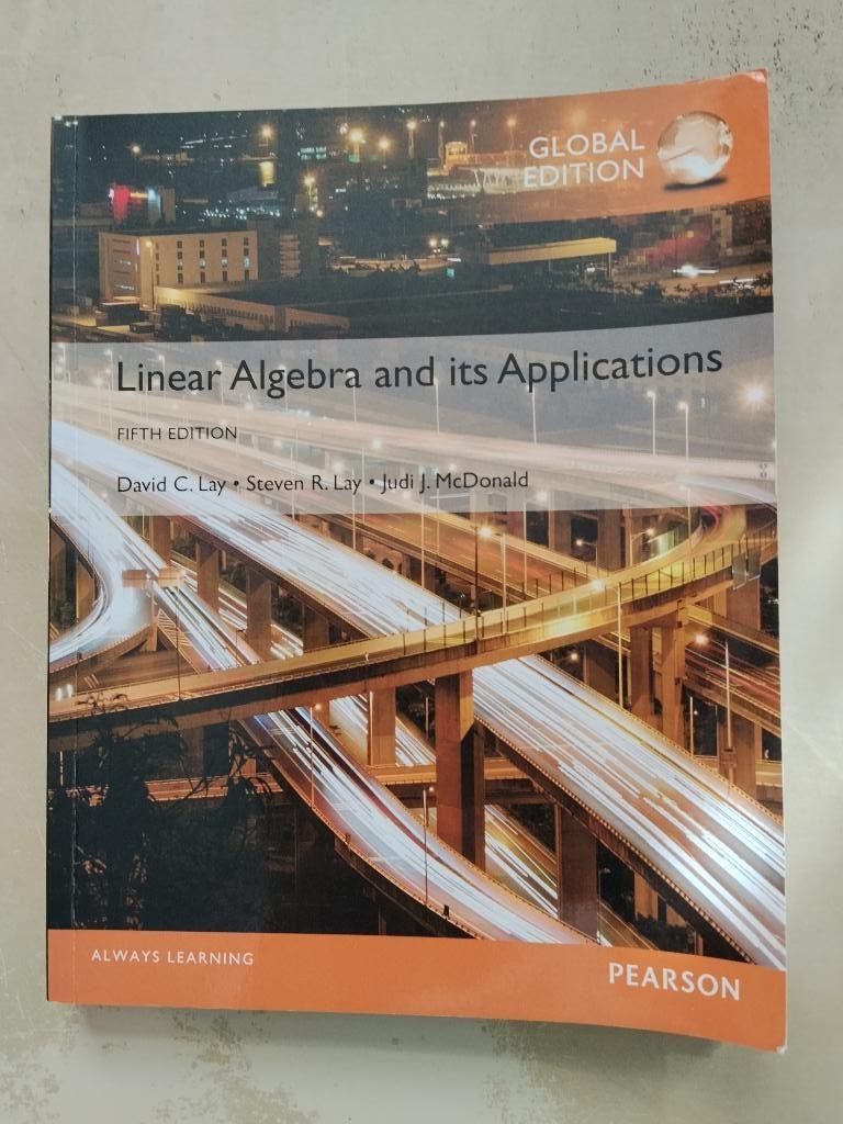 Linear Algebra and Its Applications, Lay - McDonald, Ophalen of Verzenden, Beta, WO