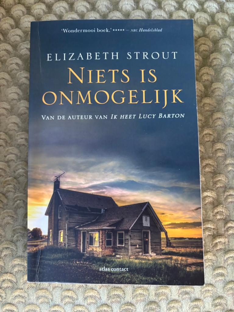 Elizabeth Strout - Niets is onmogelijk, Ophalen of Verzenden, Zo goed als nieuw, Elizabeth Strout