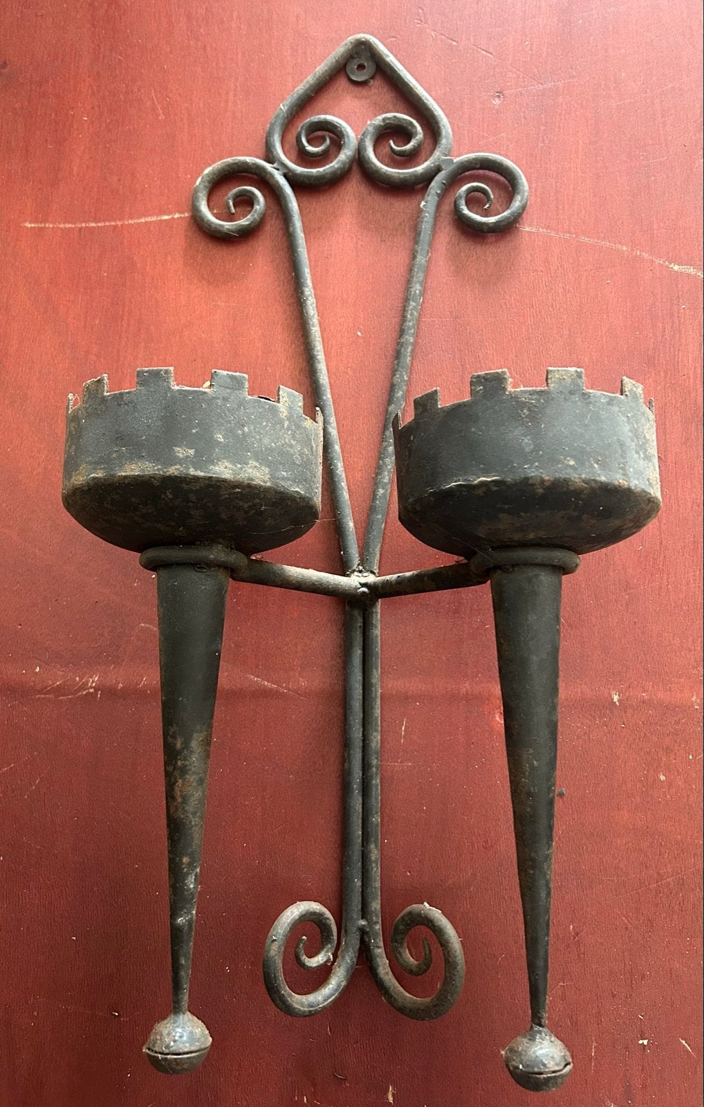 wandkandelaar kasteelkandelaar, Antiek en Kunst, Ophalen