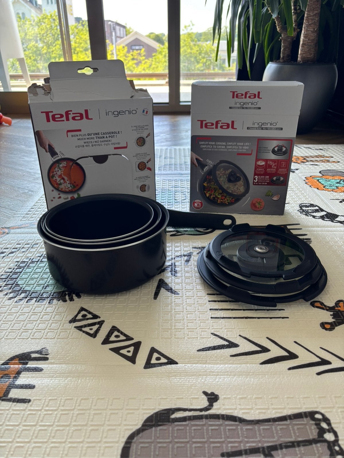 Tefal Ingenio pannenset – Nieuw, nooit gebruikt, Tefal, Nieuw, Pannenset, Ophalen of Verzenden