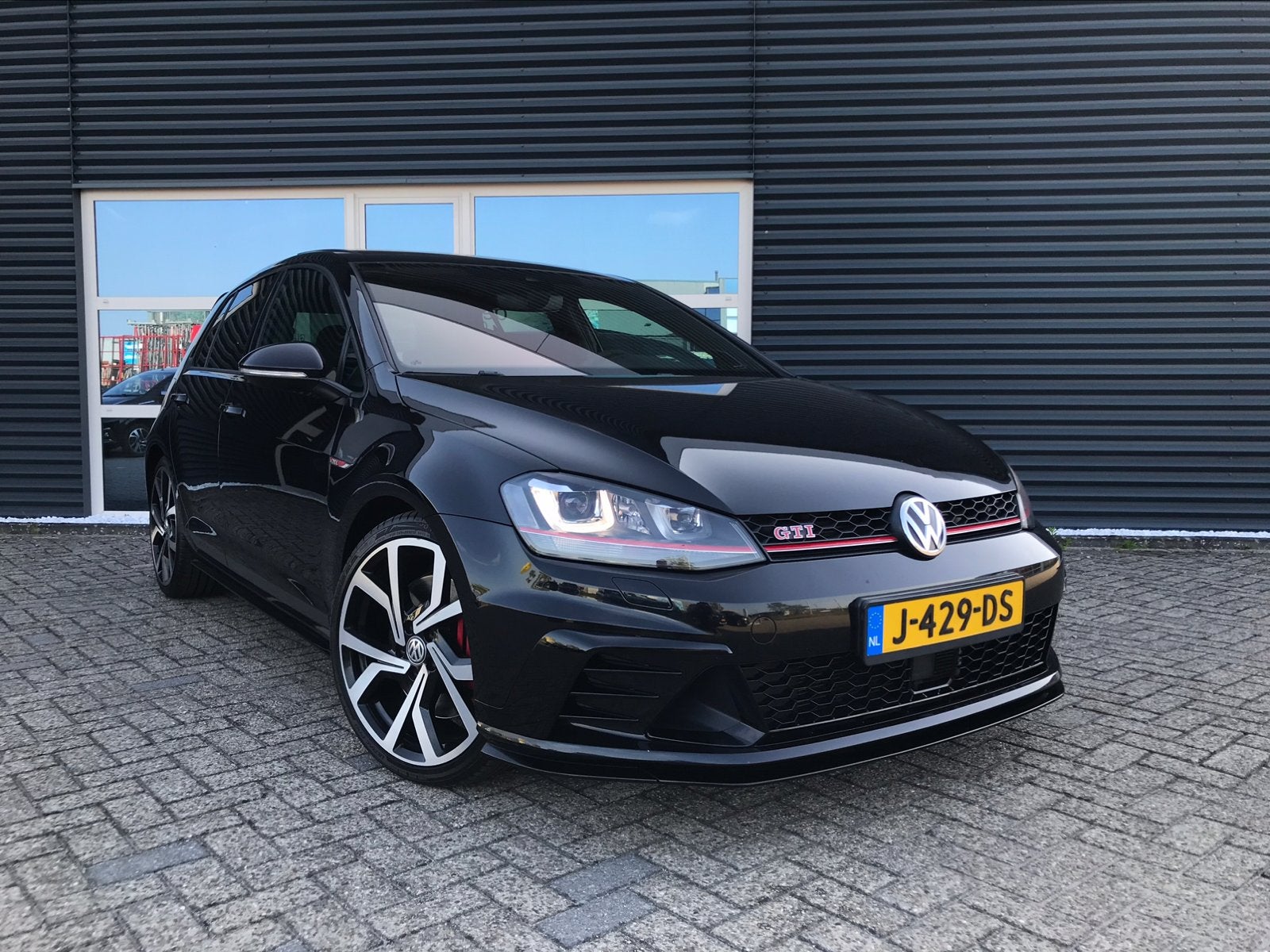 Volkswagen Golf GTI Clubsport 2.0 TSI DSG Schaalstoelen Vol!, Auto's, 4 cilinders, Zwart, 2000 cc, Hatchback