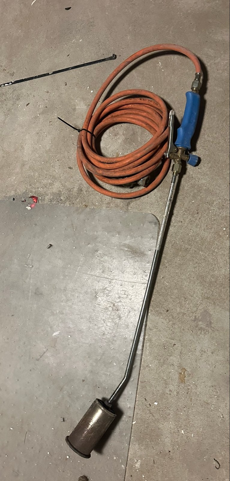 Gasbrander met slang - Gebruikt maar functioneel, Ophalen, Gebruikt, Overige typen, Overige merken