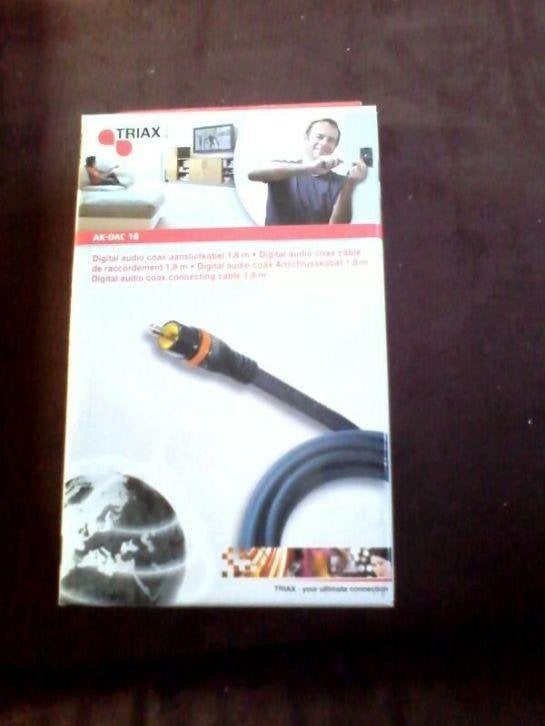 Digitale audio kabel, Ophalen of Verzenden, 2 tot 5 meter, Componentkabel