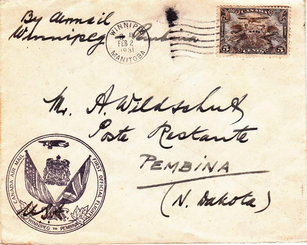 CANADA  1931, Ophalen of Verzenden, Envelop