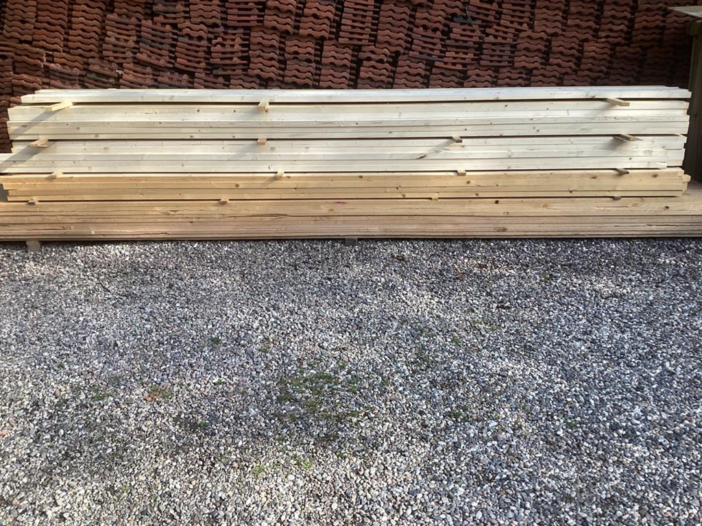 Dikke panlatten, Doe-het-zelf en Verbouw, Hout en Planken, 25 tot 50 mm, Overige typen, Nieuw, Ophalen of Verzenden