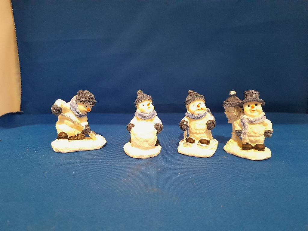 Sneeuwpop Beeldjes, Verzamelen, Beelden en Beeldjes, Zo goed als nieuw, Ophalen of Verzenden
