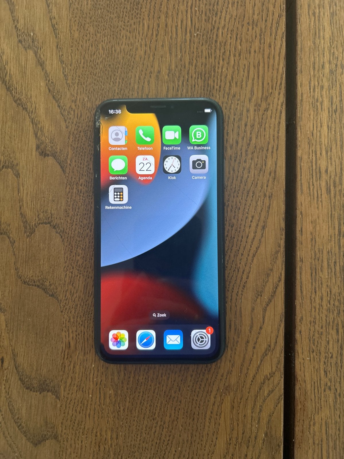 iPhone XS - Gebruikt met beschadiging, zonder doos, Ophalen of Verzenden, Gebruikt, IPhone XS
