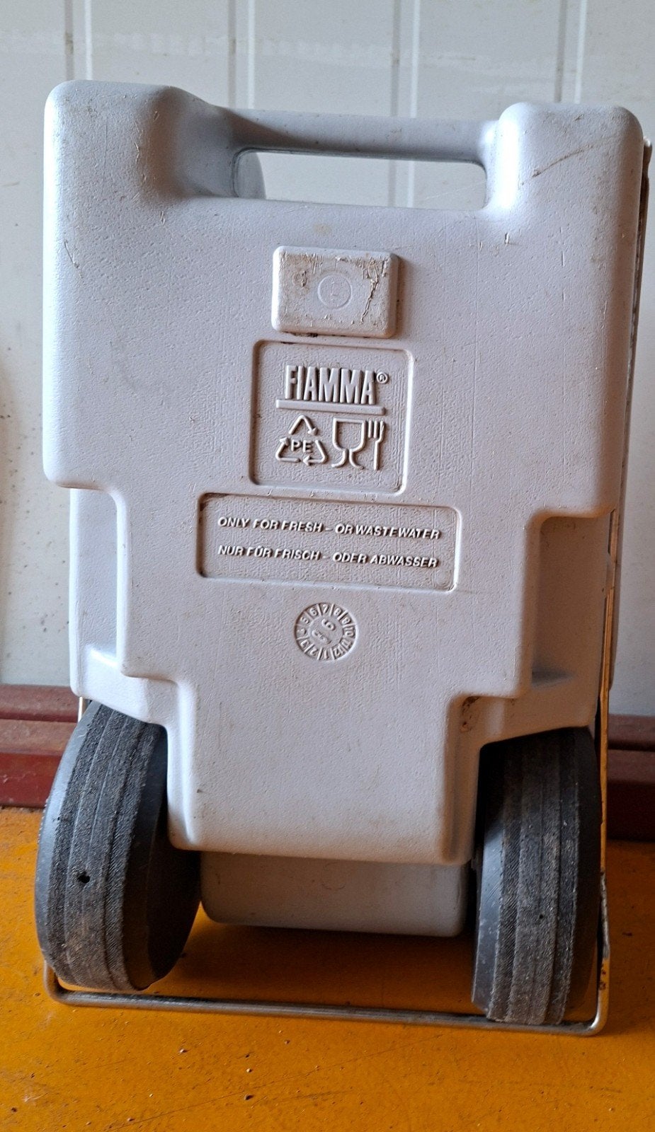 Fiamma Roll-Tank 23 Vuilwatertank met wielen, Caravans en Kamperen, Ophalen, Gebruikt