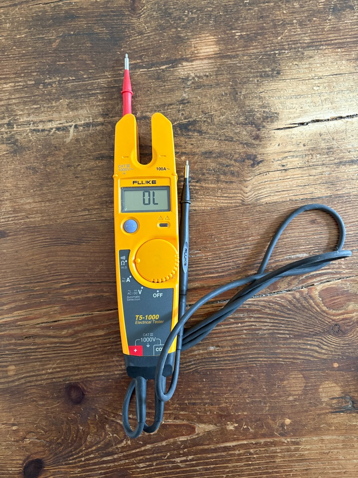 Fluke T5-1000 Elektrische Tester - Multimeter, Ophalen, Gebruikt, Multimeter