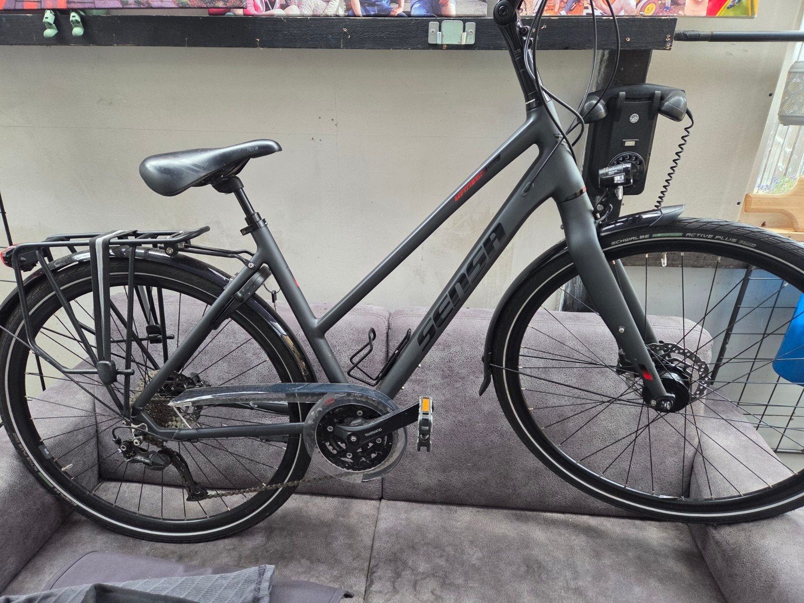 Sensa travel lite disc Damesfiets met schijfremmen, 28 inch, Gebruikt, 47 tot 50 cm, Meer dan 20 versnellingen