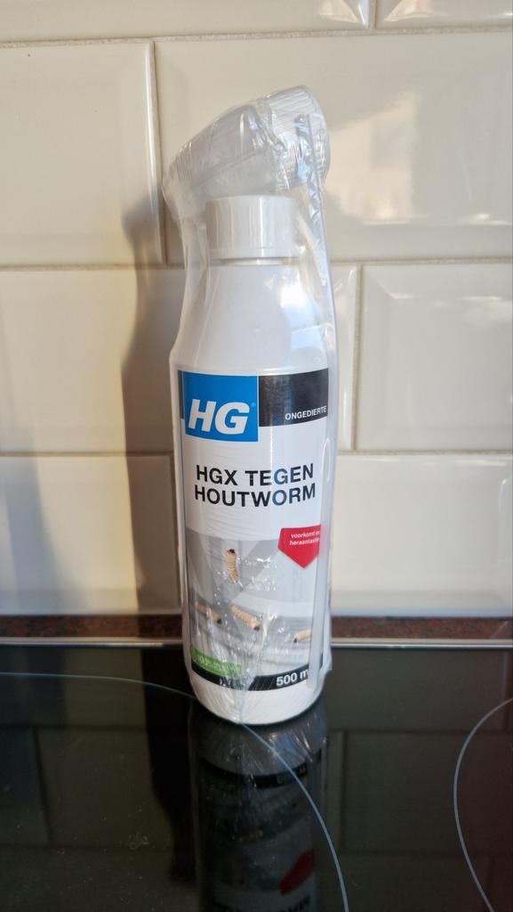 HGX tegen houtworm 500ml - Nieuw in verpakking, Doe-het-zelf en Verbouw, Ophalen of Verzenden, Nieuw