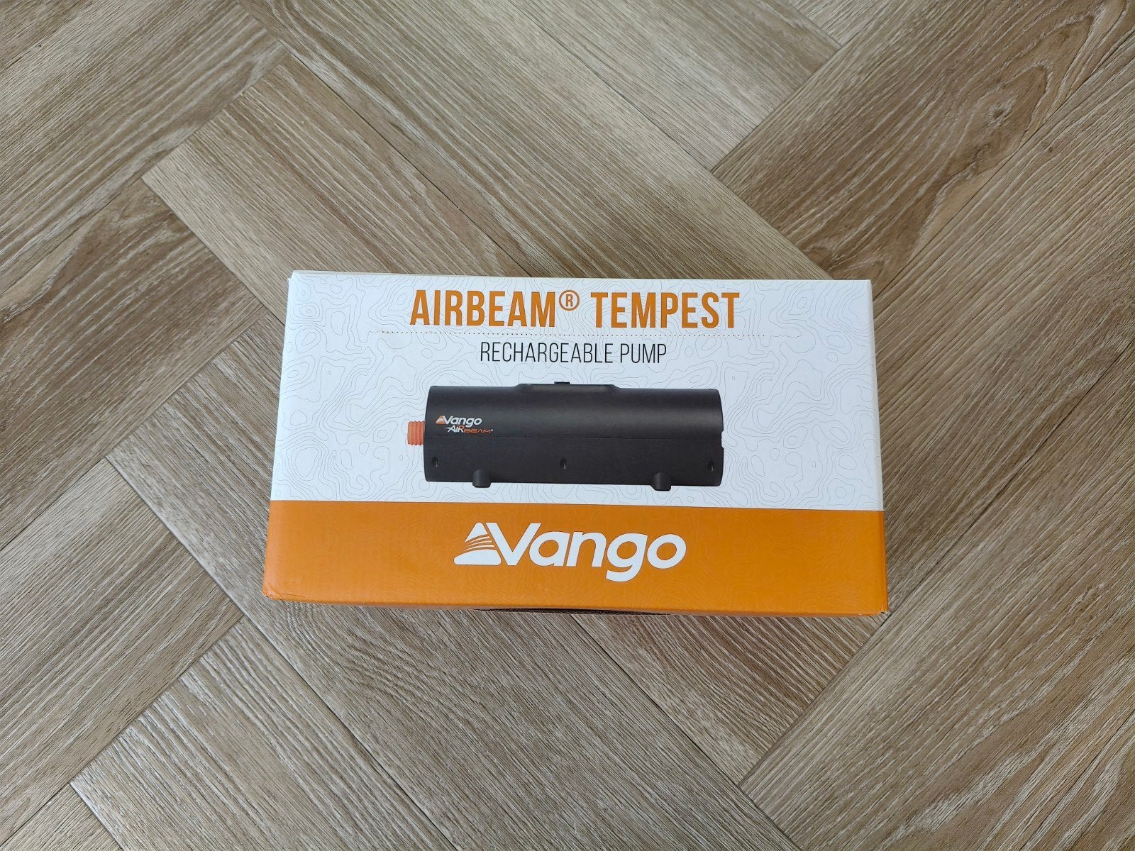 Vango AirBeam Tempest Oplaadbare Pomp, Ophalen, Zo goed als nieuw