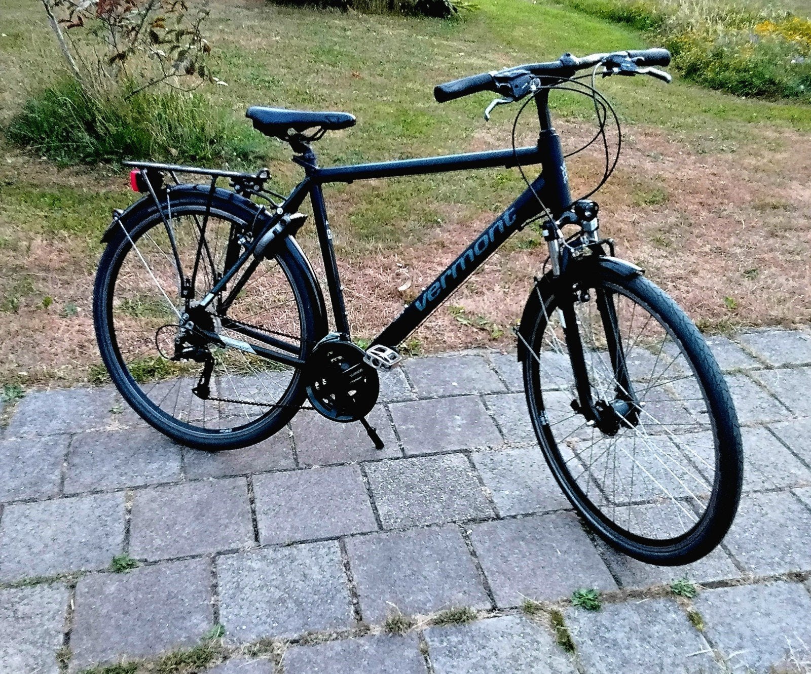 Mooie Vermont Brentwood Trekking Herenfiets 28-inch H57cm, 28 inch, Vering, Velgrem, Zo goed als nieuw