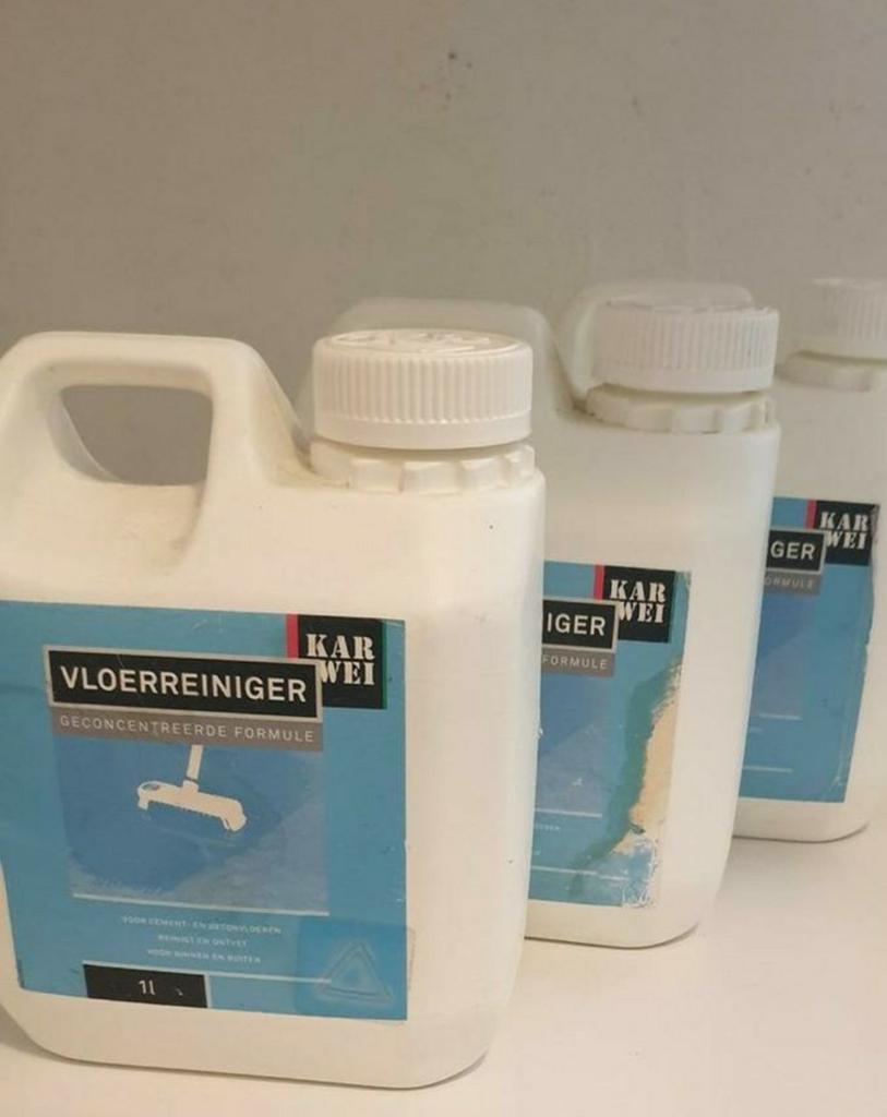 3x Geconcentreerde Vloerreiniger voor cement en betonvloeren, Ophalen of Verzenden, Nieuw