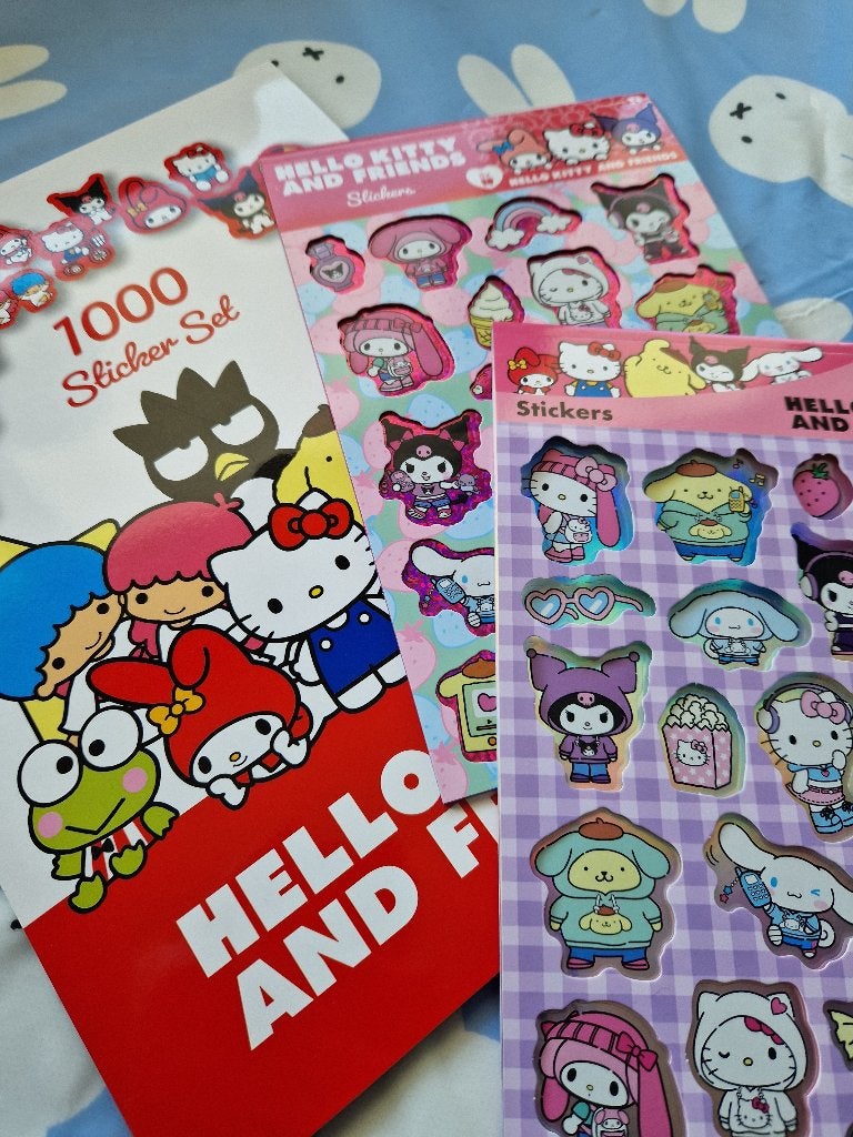 1300 stickers Hello Kitty, Ophalen of Verzenden, Nieuw, Meerdere stickers