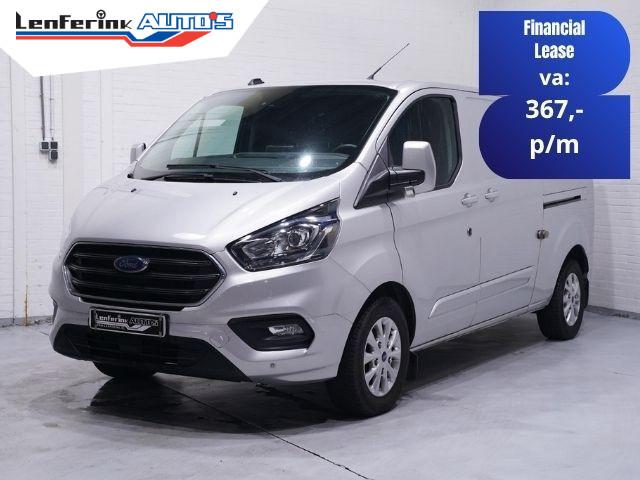 Ford Transit Custom 2.0 TDCI 170 pk Aut. L2H1 Limited 2x Sch, 4 cilinders, Origineel Nederlands, Bedrijf, Diesel
