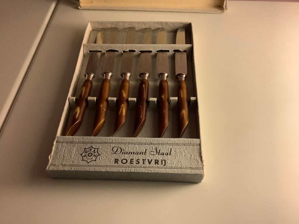 Antieke messen ca. 1935-40., Antiek en Kunst, Antiek | Bestek, Verzenden