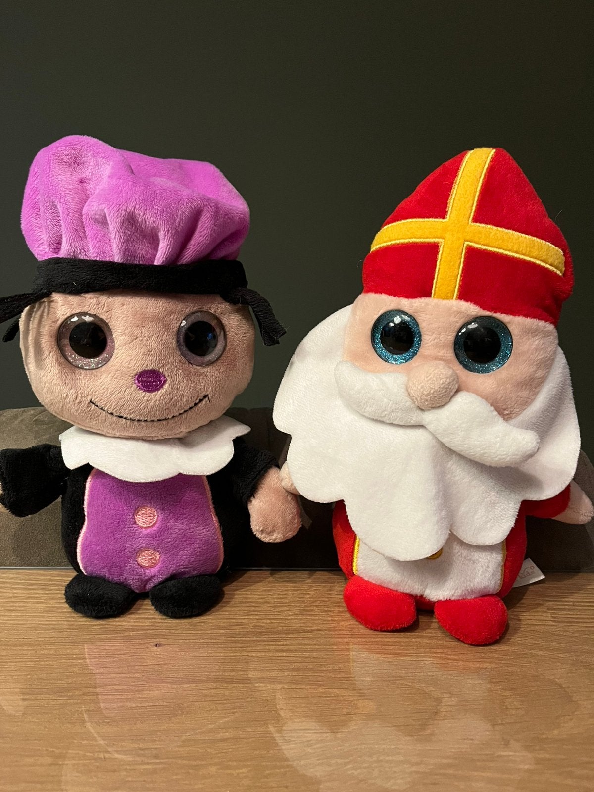 Leuke Sinterklaas en piet knuffels, Ophalen of Verzenden, Zo goed als nieuw
