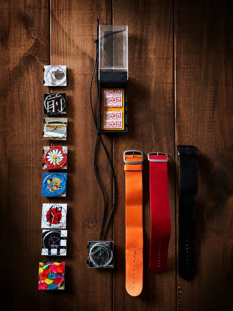 S.T.A.M.P.S. horloges – designklassiekers, Ophalen of Verzenden, Gebruikt, Overige merken