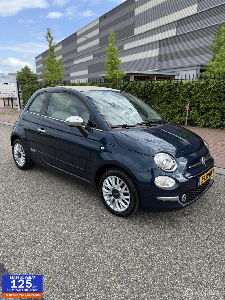 Fiat 500C 0.9 TwinAir Turbo Lounge Cabrio, Voorwielaandrijving, Euro 6, Bedrijf, Handgeschakeld