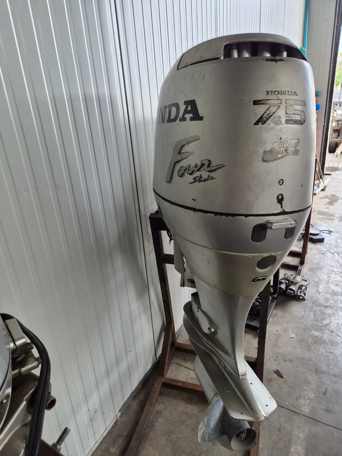 HONDA 75PK FOURSTROKE., Watersport en Boten, Ophalen, Benzine