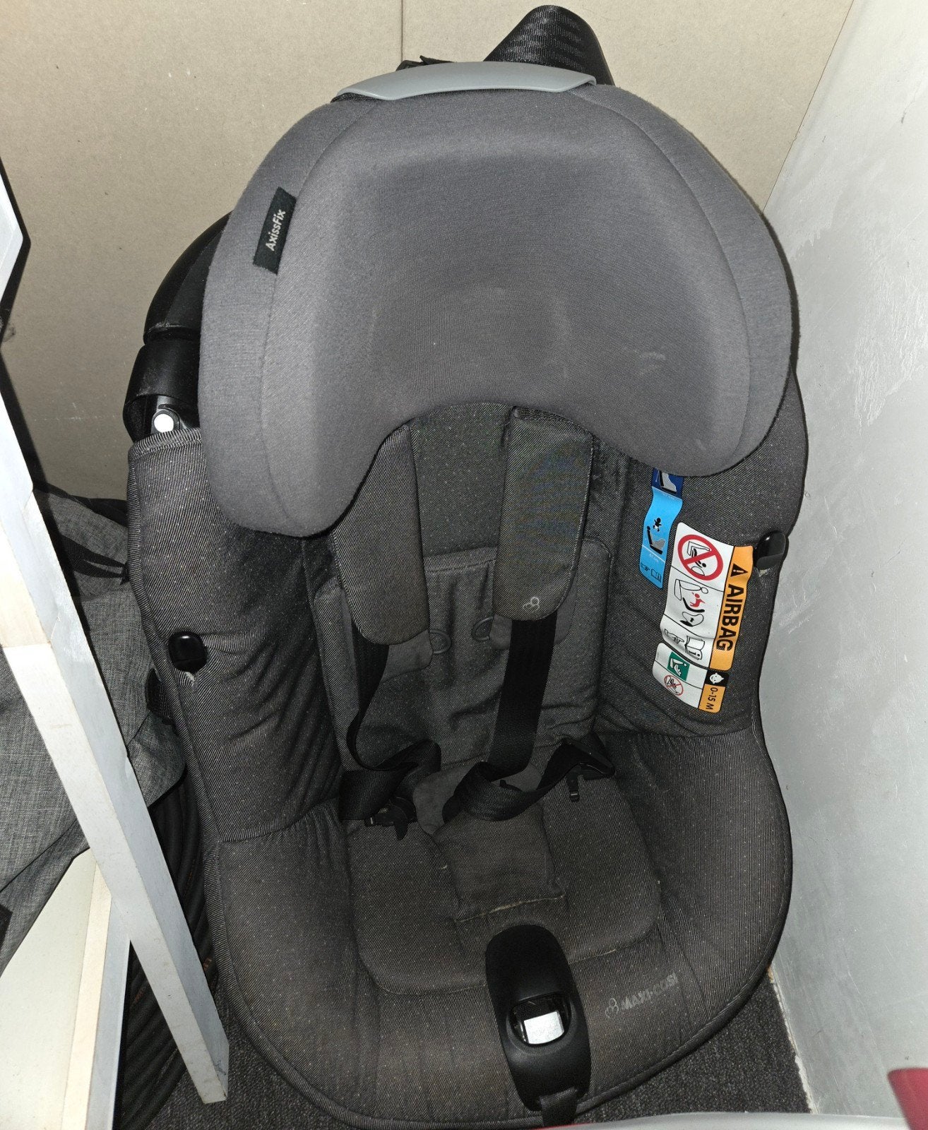Maxi-Cosi axissfix, Ophalen, Verstelbare rugleuning, Gebruikt, 9 t/m 18 kg