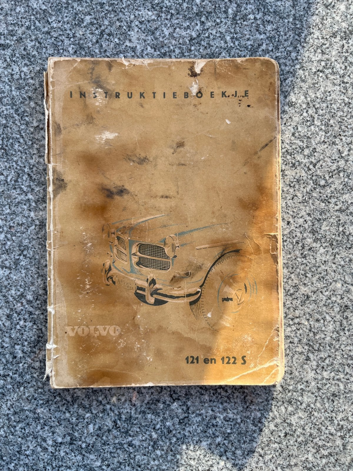 Origineel Instructieboekje Volvo 121 en 122 S (Amazon), Ophalen of Verzenden