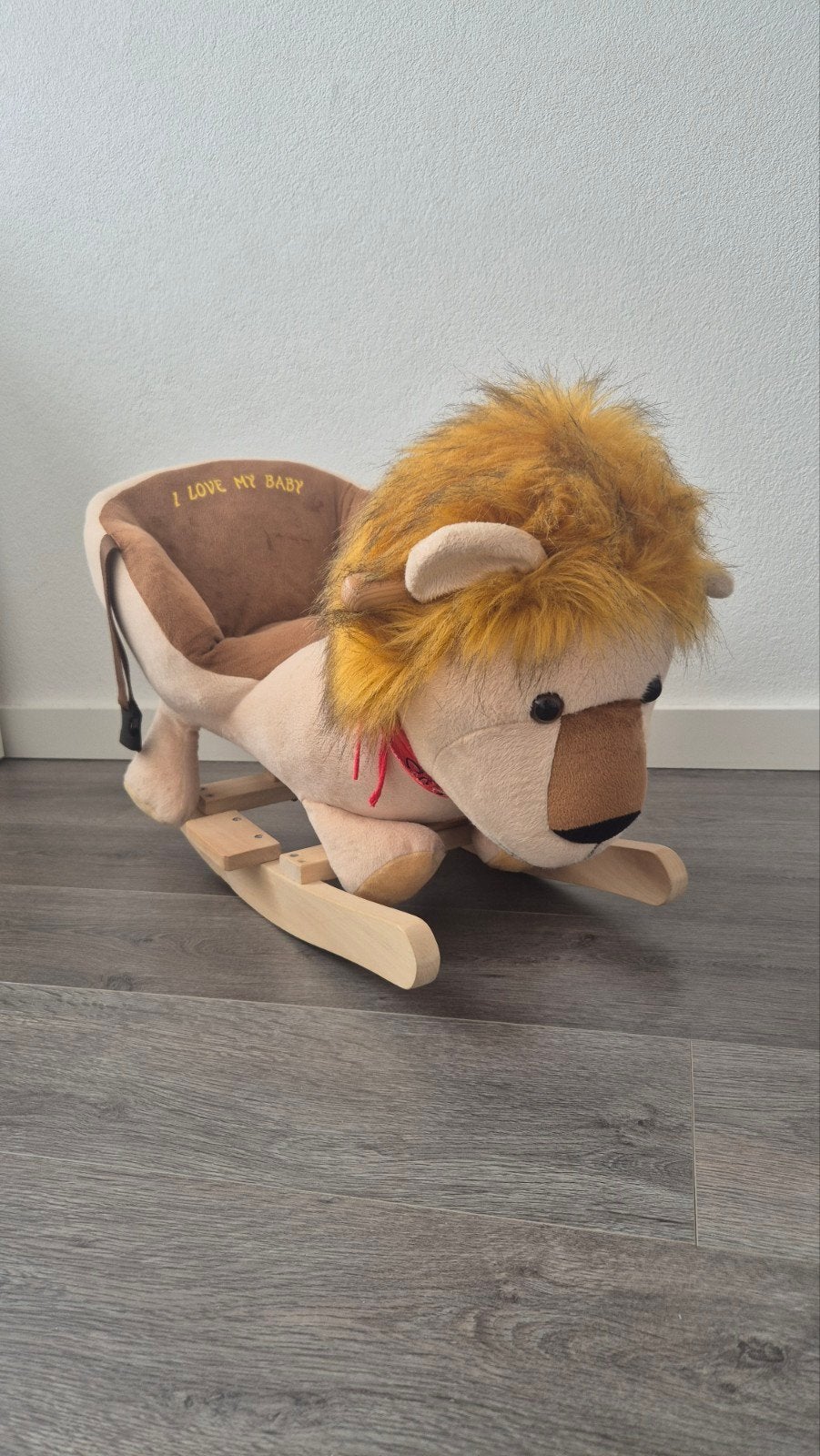 Leeuw Schommelstoel voor Baby's, Ophalen, Zo goed als nieuw, Overige typen
