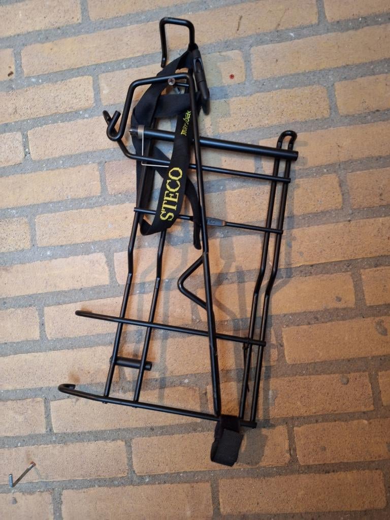 Steco fietsdrager voor voormontage - Zwart, Ophalen, Gebruikt
