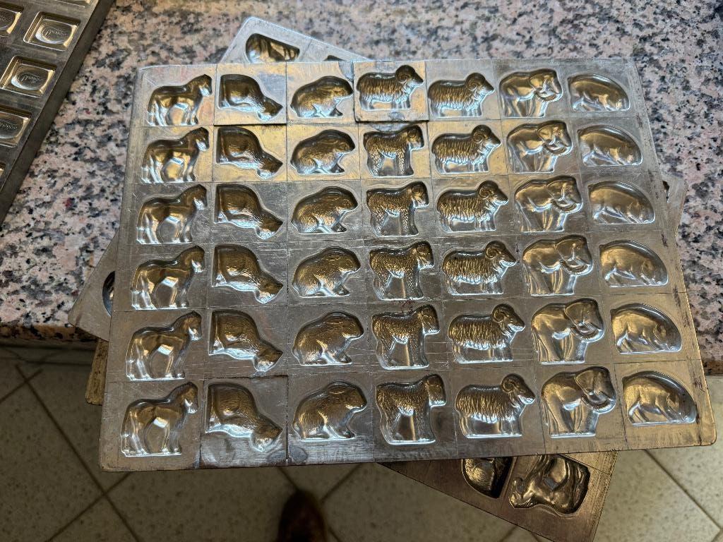 oude metalen mallen te koop, Ophalen of Verzenden, Gebruikt