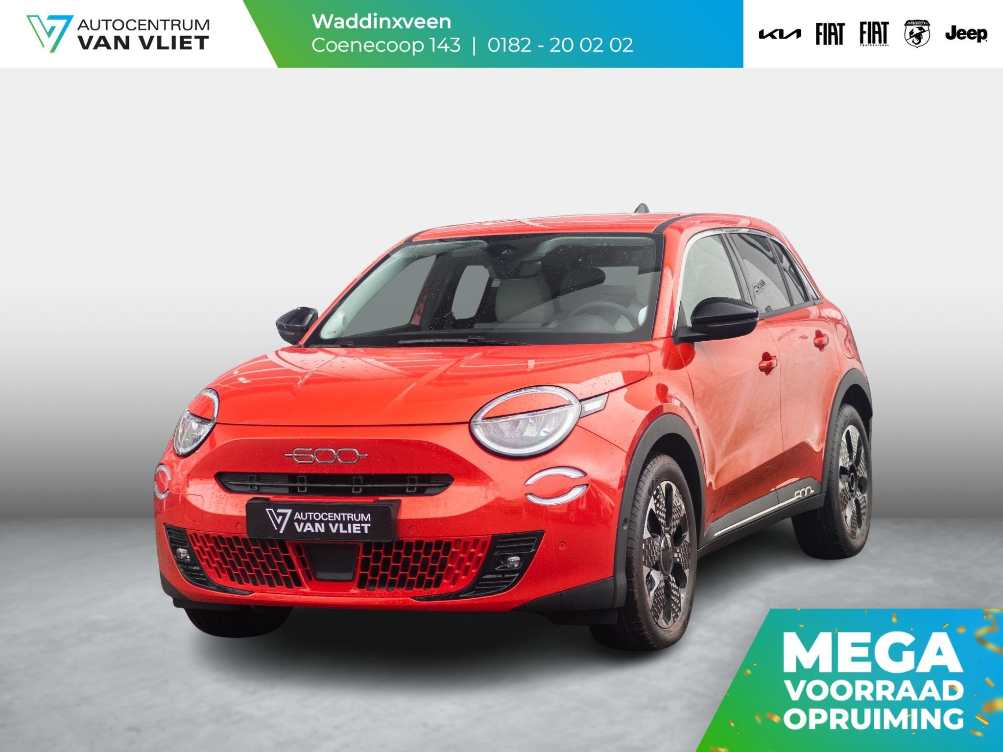 Fiat 600e La Prima 54 kWh | 17% Bijtelling | Carplay | Elek., Auto's, Fiat, Gebruikt, Huisgarantie, Met garantie (alle), Origineel Nederlands
