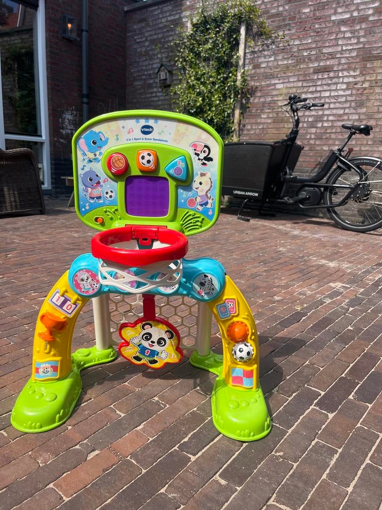 Vtech 3-in-1 Sport & Scoor Speelplaats, Kinderen en Baby's, Speelgoed | Vtech, Ophalen of Verzenden, Zo goed als nieuw