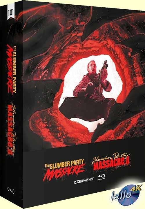 Blu-ray 4K: Slumber Party Massacre I & II, L.E. (1982, 1987), Ophalen of Verzenden, Nieuw in verpakking, 4K Ultra HD Blu-ray, Horror