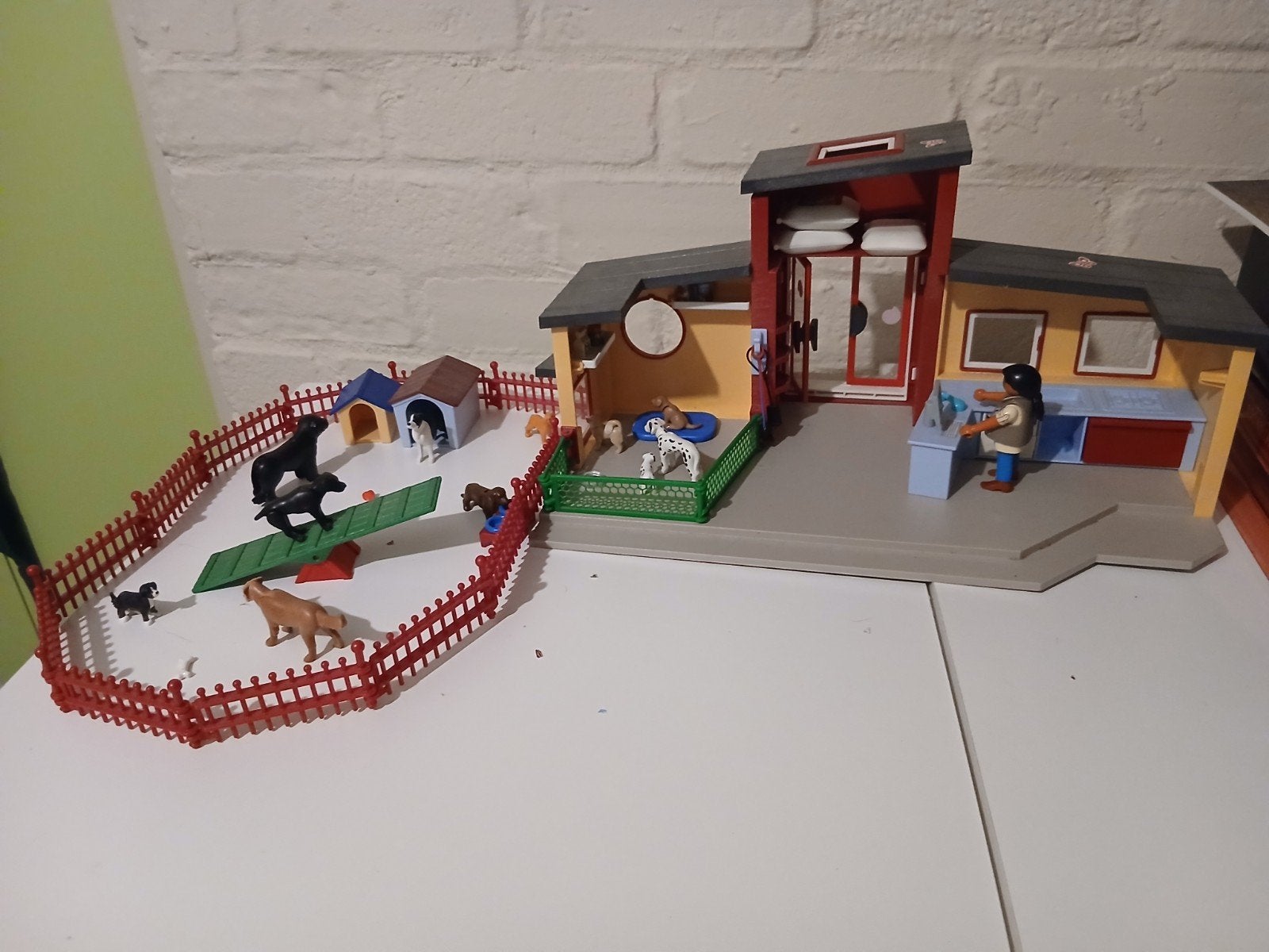 Playmobil Dierenpension / Hondenpension met veel accessoires, Gebruikt, Gebouw, Complete set, Ophalen of Verzenden