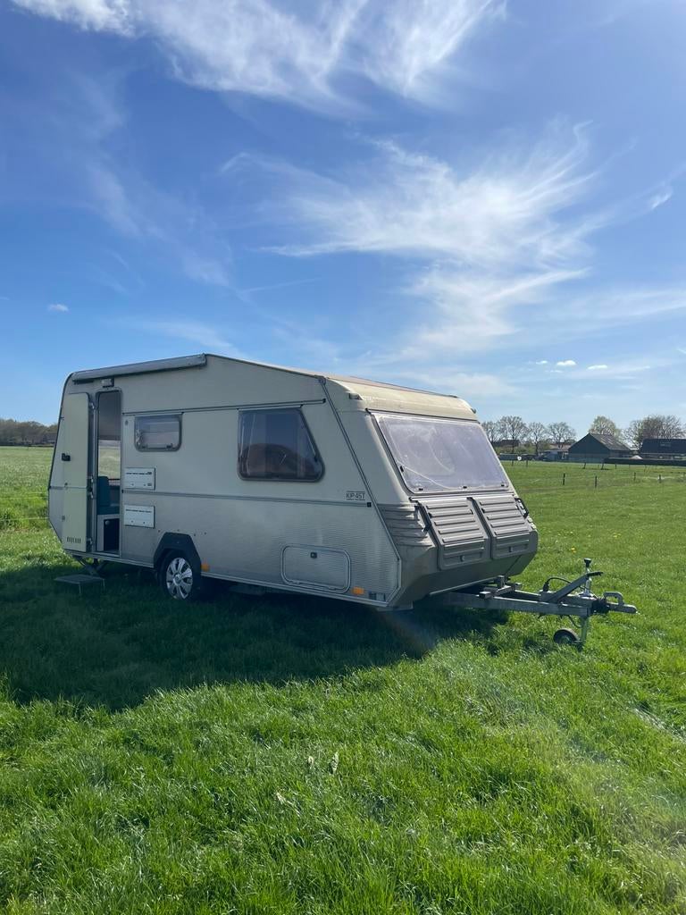 Caravan Kip Greyline – compleet en klaar voor gebruik, Queensbed, Kip, Treinzit, Particulier