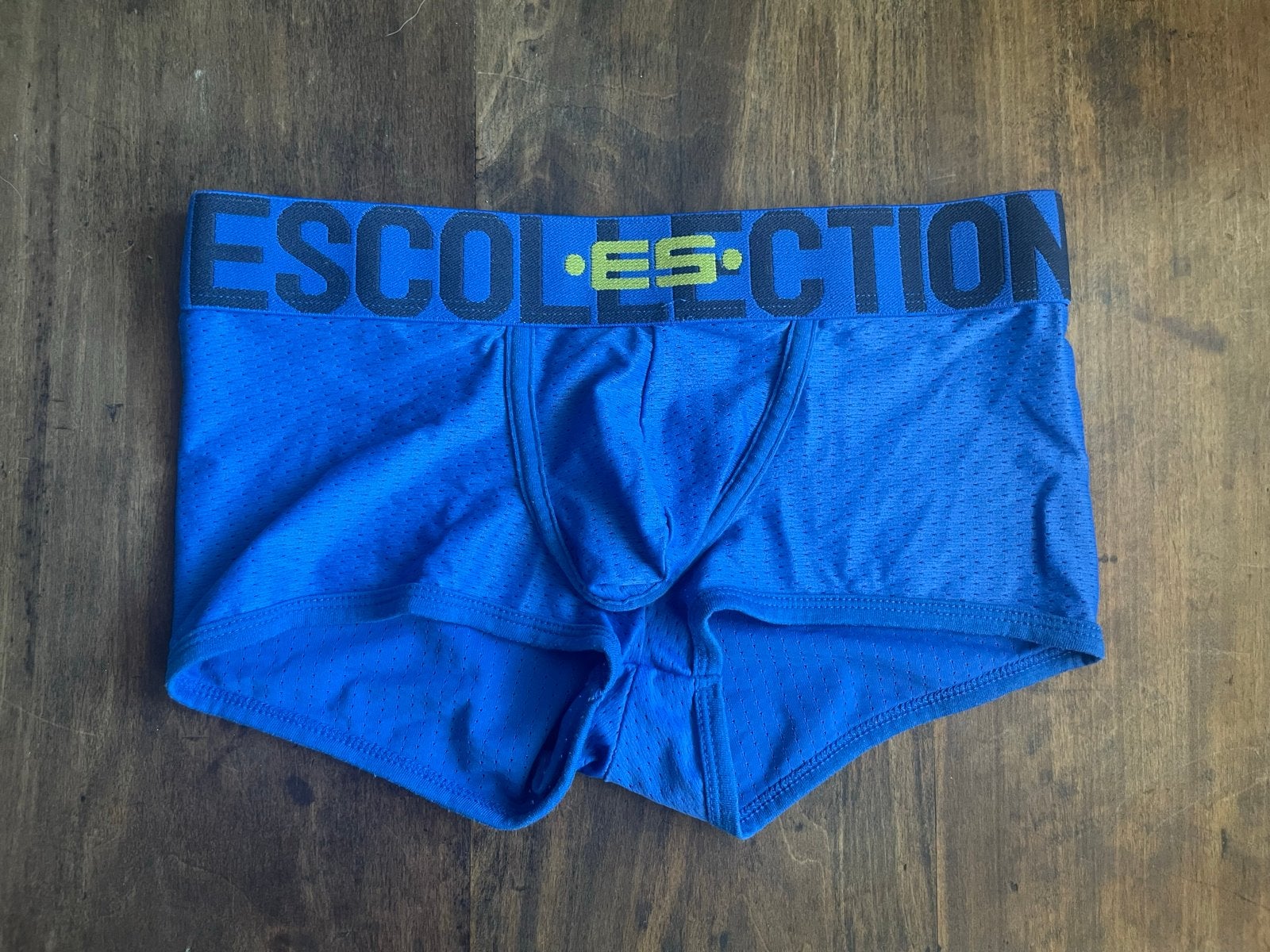 ES Collection Boxer - Blauw - Maat S, Verzenden, Blauw, Boxer