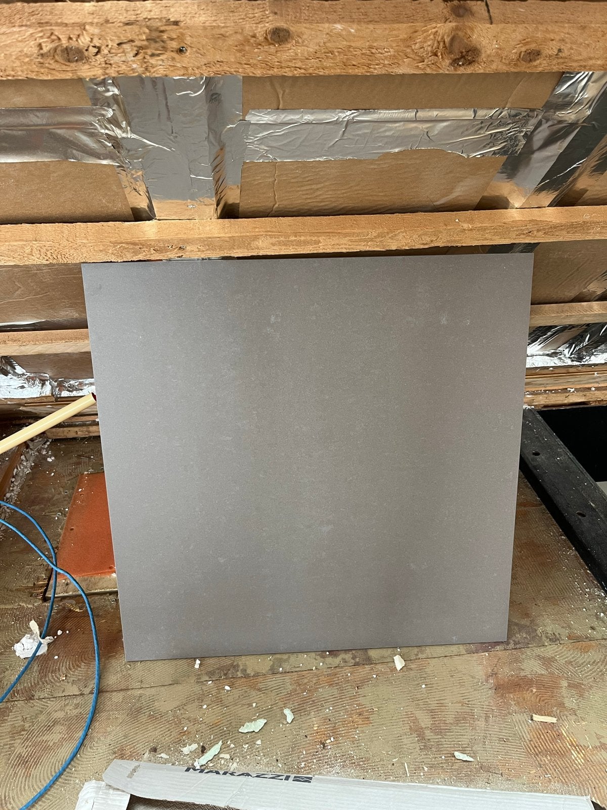 6 Marazzi Gres Porcellanato Vloertegels 60x60 cm, Ophalen, 60 cm of meer, Keramiek, Nieuw