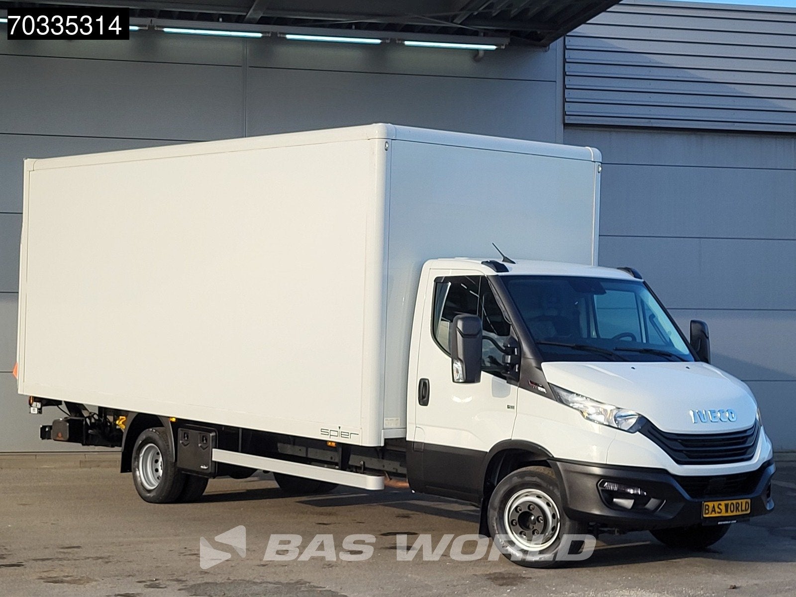 Iveco Daily 72C21 3.0L Automaat 210PK Laadklep 1000KG D'Holl, Automaat, Stof, Gebruikt, Euro 6