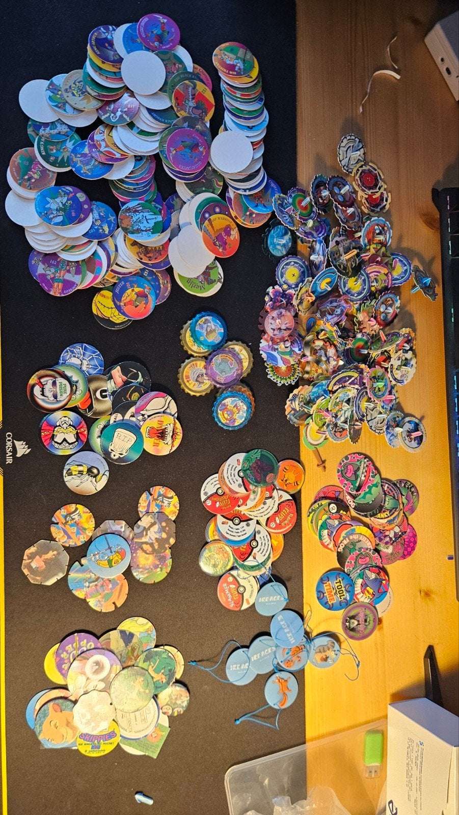pogs, caps, flippo's, slammers, ketsers, heavy's, wackers, Ophalen of Verzenden, Gebruikt