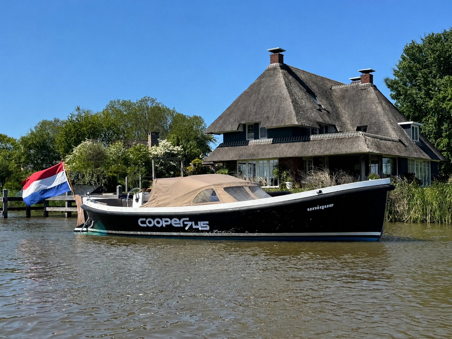 Cooper Yacht 745 | Boegschroef | LED 30pk sloep boot yanmar, Watersport en Boten, Binnenboordmotor, Diesel, Zo goed als nieuw