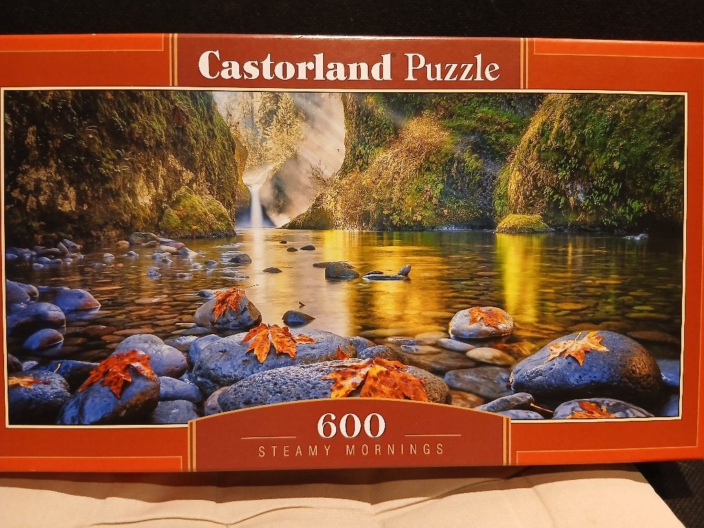 Castorland Puzzle Steamy Mornings, Ophalen of Verzenden, 500 t/m 1500 stukjes, Zo goed als nieuw, Legpuzzel